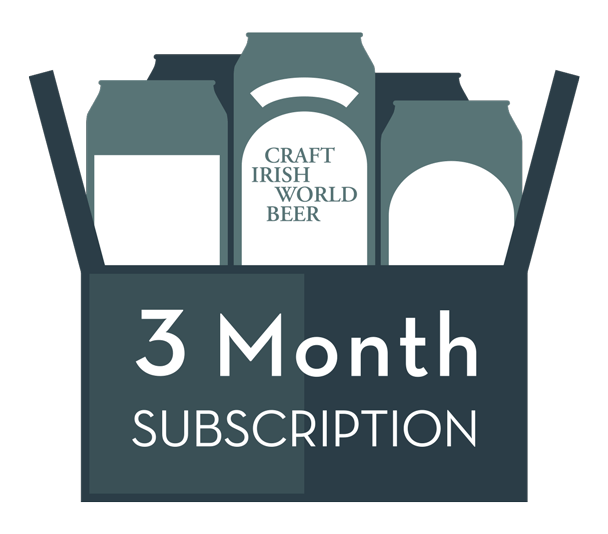 3 Month Craft Beer Club Subscription - Pay Monthly Auto renew