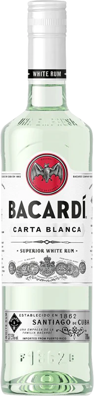 Bacardi Carta Blanca Rum 50cl