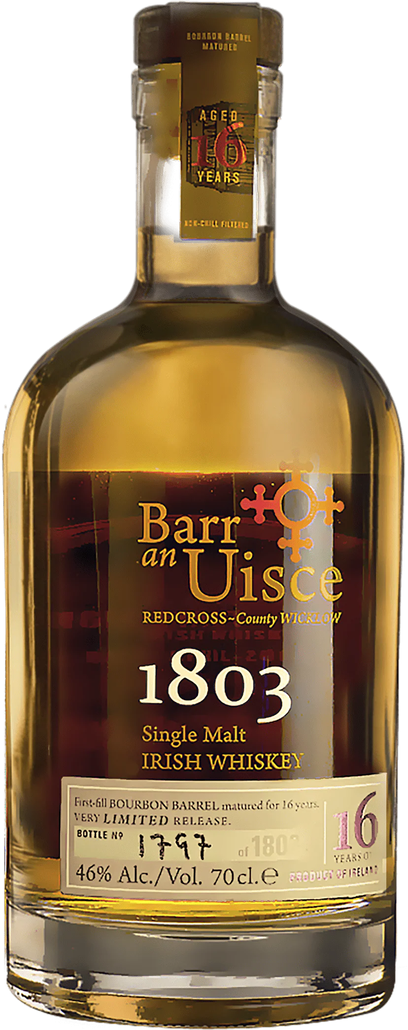 Barr an Uisce 16 Year Old Single Malt 70cl