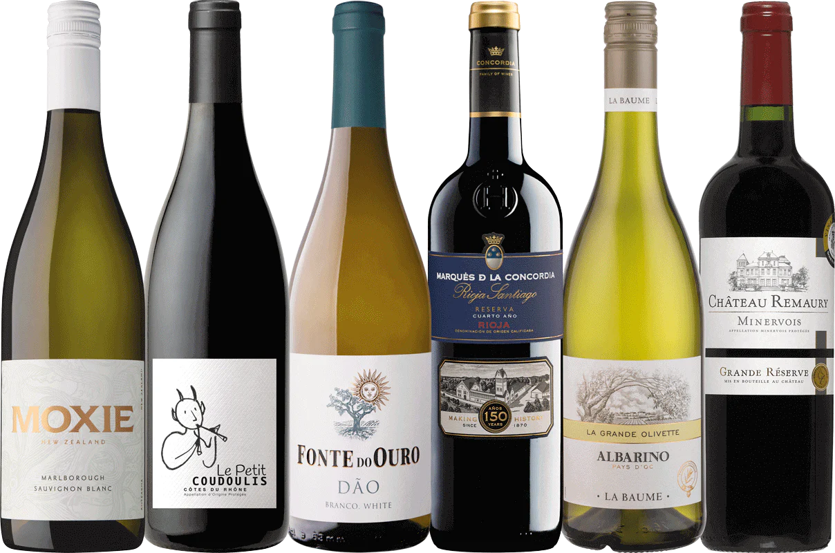 Best of the Harvest Sale - 6 Bottle Mixed Wine Case