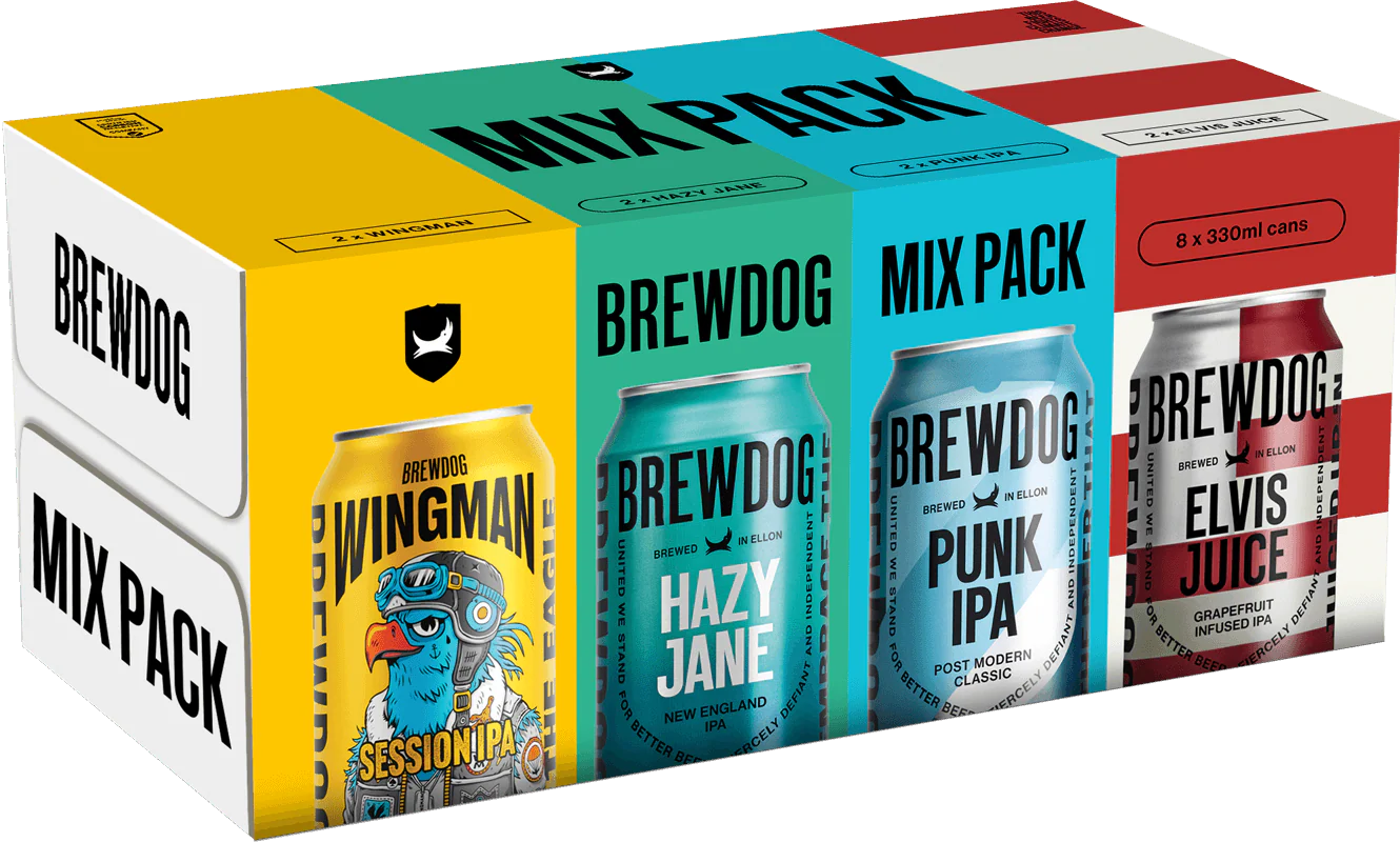 Brewdog Mixed IPAs 8 pack 33cl Cans