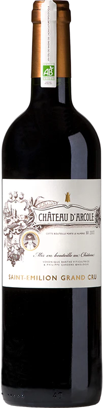 Château d'Arcole Saint-Émillion Grand Cru