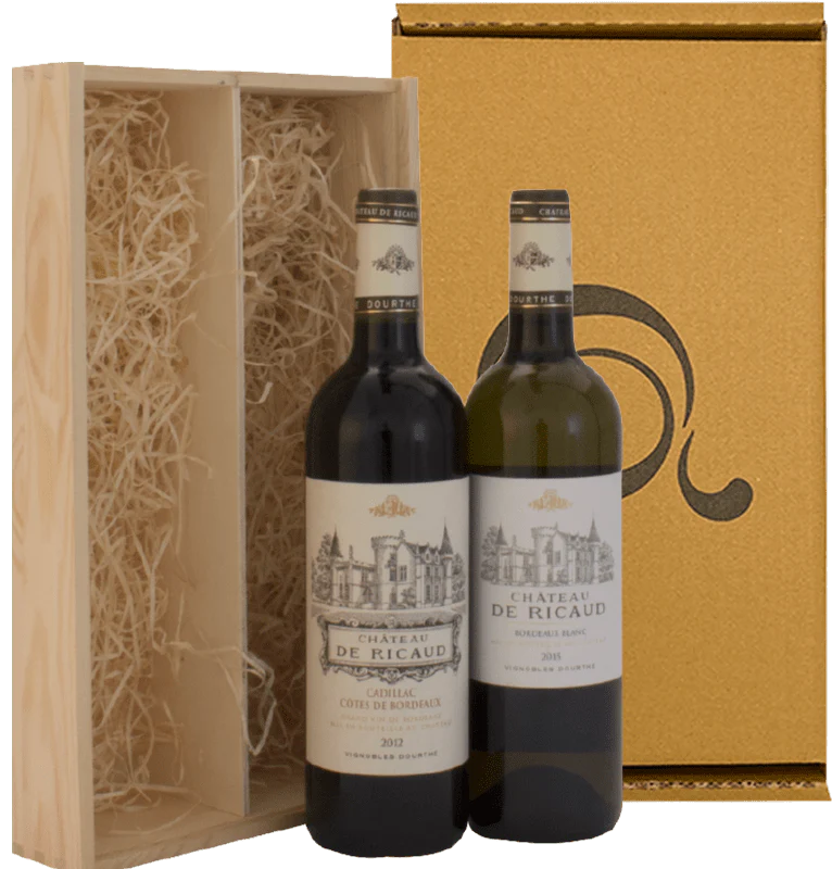 Chateau Ricaud Twin Gift Set