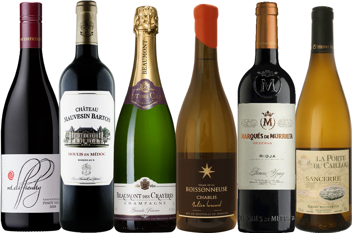 Connoisseur's Choice 6 Bottle Wine Case
