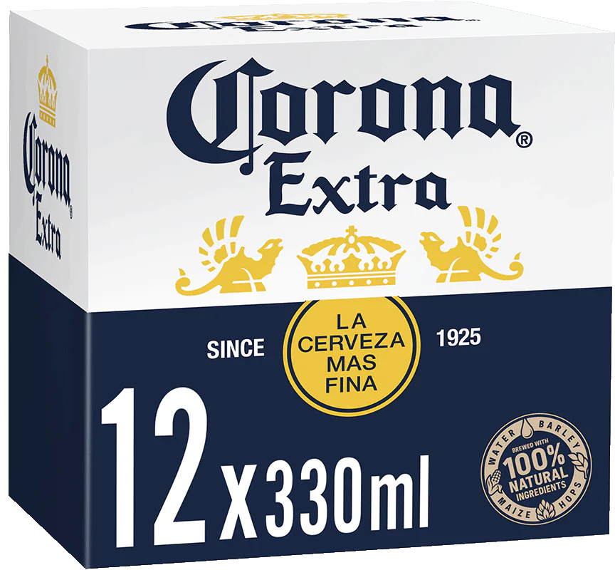 Corona Extra 12 Pack (33cl Bottles)