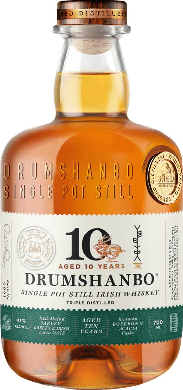 Drumshanbo Single Pot Still Irish Whiskey - 10YO 70cl