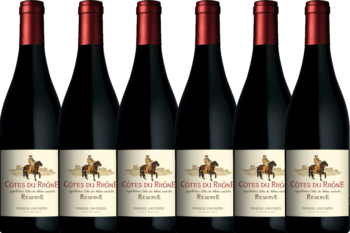 Famille JM Cazes Côtes du Rhône Réserve - 6 Bottle Case