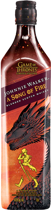 Game of Thrones Johnnie Walker A Song Of Fire 70cl - Image 2