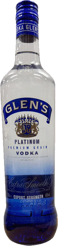 Glen's Platinum Vodka 70cl