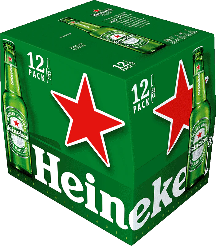 Heineken 12 Pack (33cl Bottles)