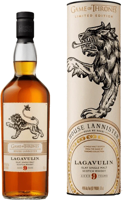 Game of Thrones House Lannister & Lagavulin 70cl
