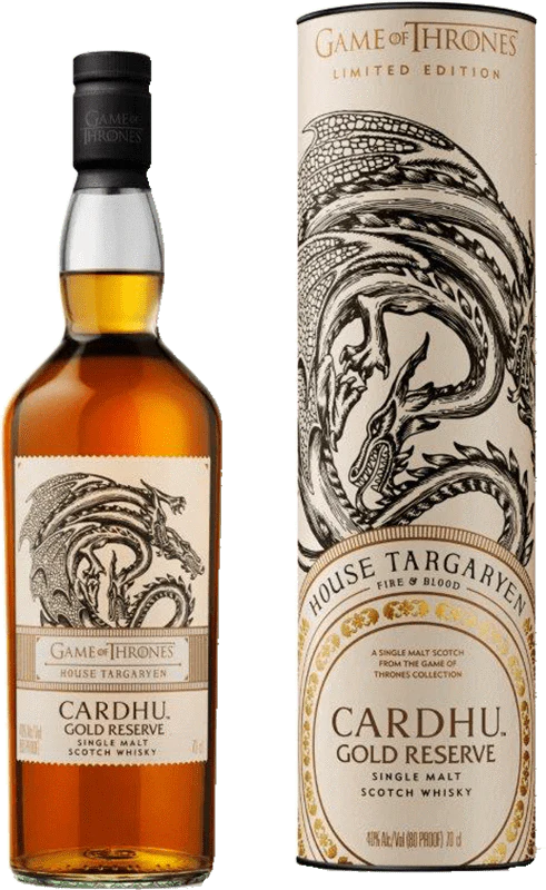 Game of Thrones House Targaryen & Cardhu 70cl