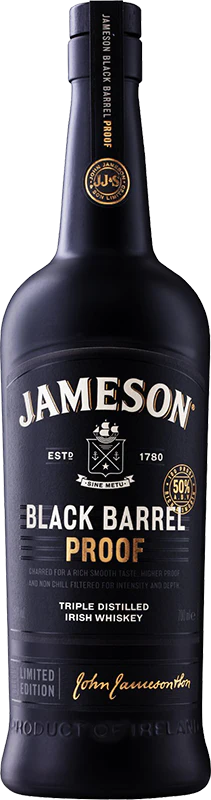 Jameson Black Barrel Proof 70cl