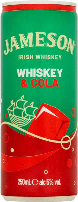 Jameson & Cola Can 25cl