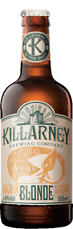 Killarney Brewing Golden Spear Blonde Ale 50cl Bottle