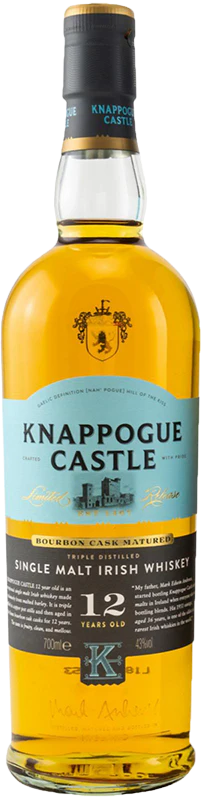 Knappogue Castle 12 Year Old Cask Strength 70cl
