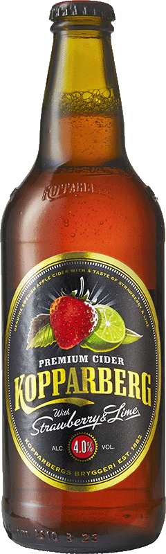 Kopparberg Strawberry & Lime 50cl Bottle