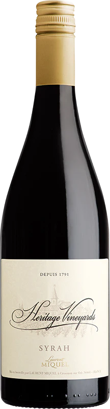 Laurent Miquel Heritage Vineyards Syrah