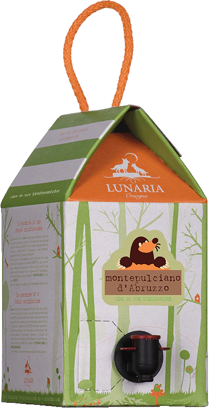 Lunaria Montepulciano d'Abruzzo Boxed Wine 3L Organic