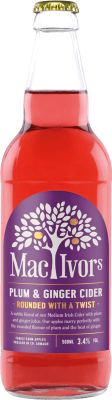 MacIvors Plum & Ginger Bottle 50cl
