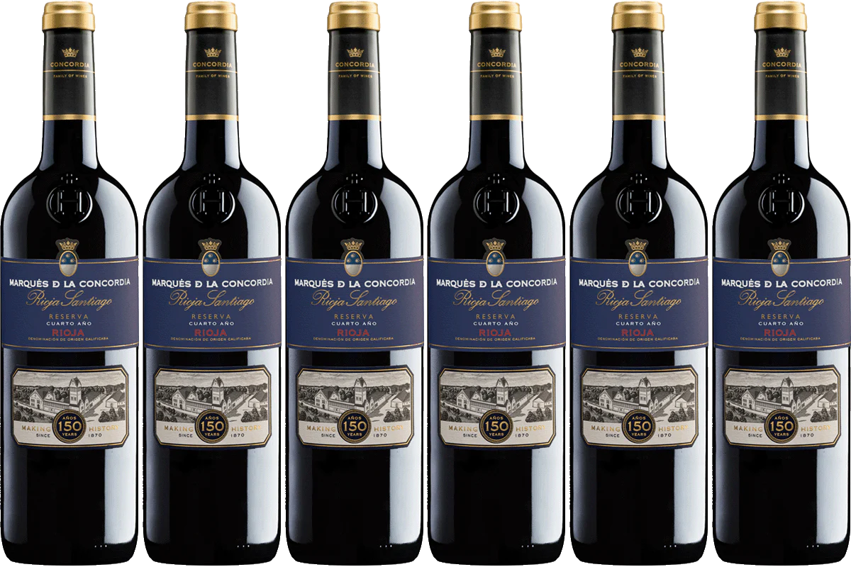 Marqués de la Concordia Reserva - 6 Bottle Wine Case