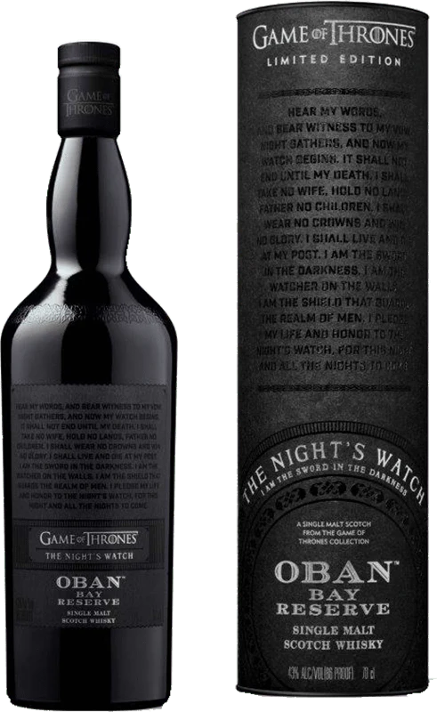 Game of Thrones Night Watch & Oban 70cl
