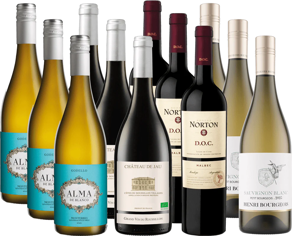 Our Dinner Party Heroes - 12 Bottle Mixed Wine Case