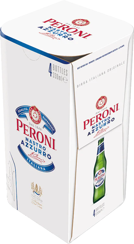 Peroni 4 Pack (33cl Bottles)