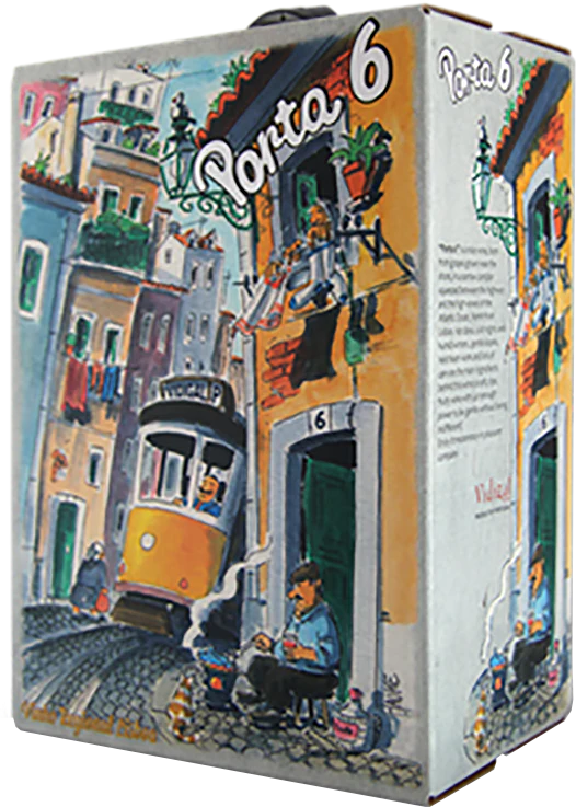 Porta 6 Branco 3L Bag in Box
