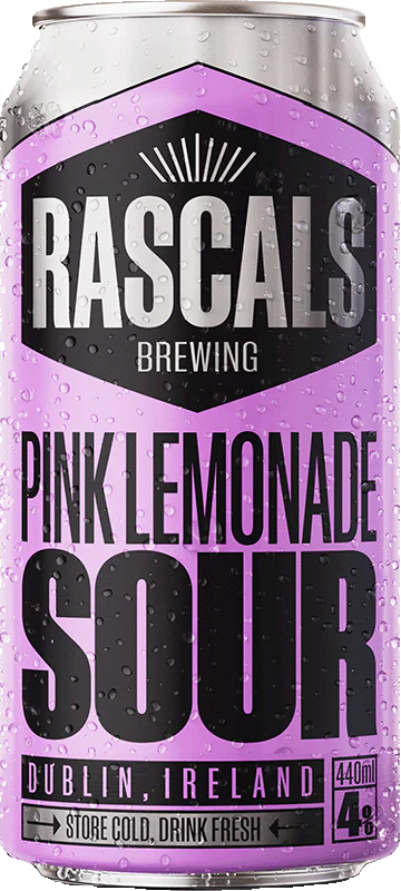 Rascals Pink Lemonade Sour 44cl Can