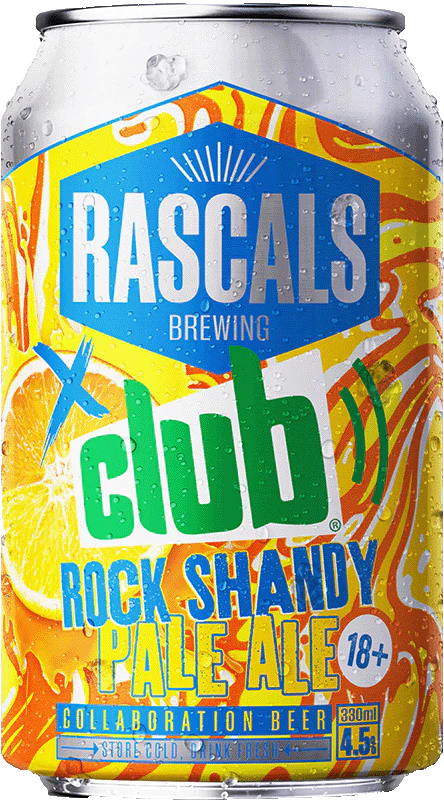 Rascals Rock Shandy Pale Ale 33cl can