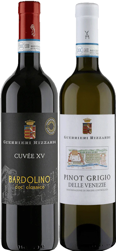 Rizzardi Pinot Grigio Bardolino Gift Set