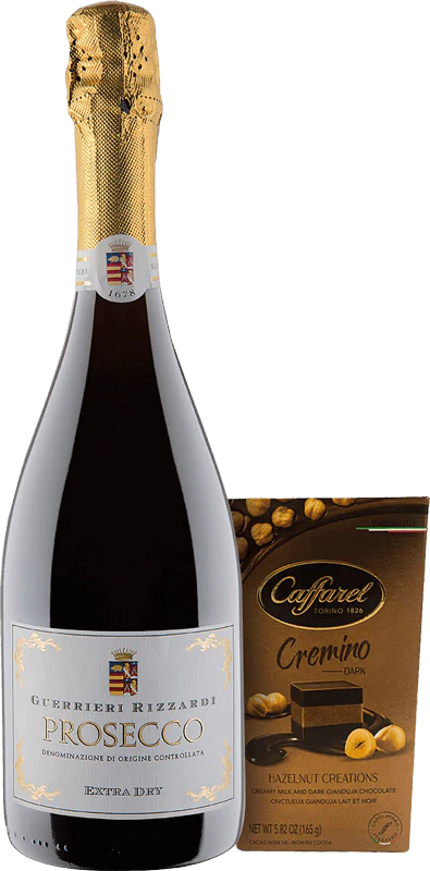 Rizzardi Prosecco 75cl & Caffarel Chocolates