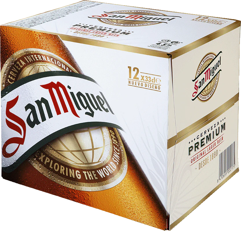 San Miguel 12 Pack (33cl Bottles)