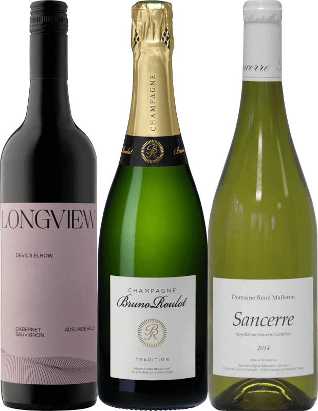 The Ultimate Christmas Day Wines - 3 Bottle Mixed Wine Case