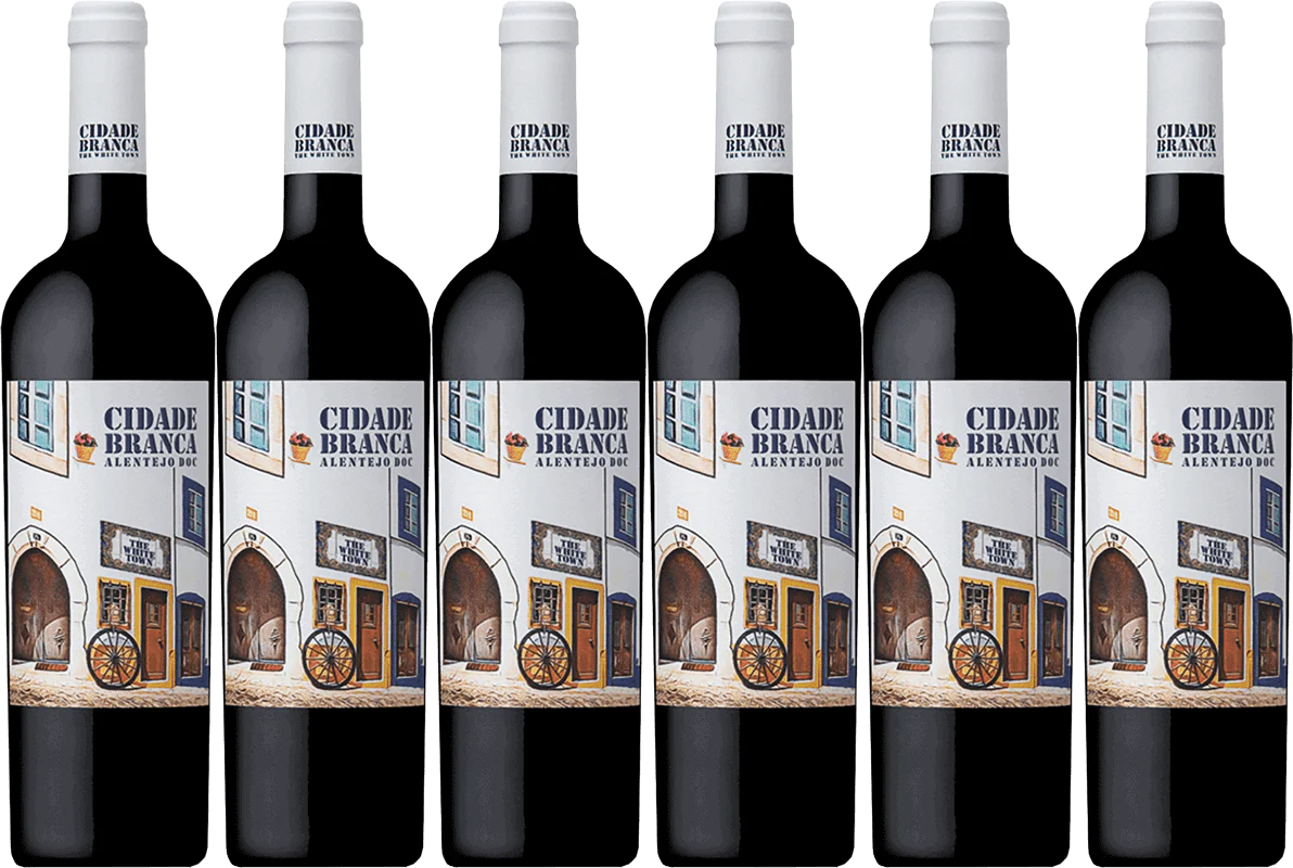 The White Town 6 Bottle Case