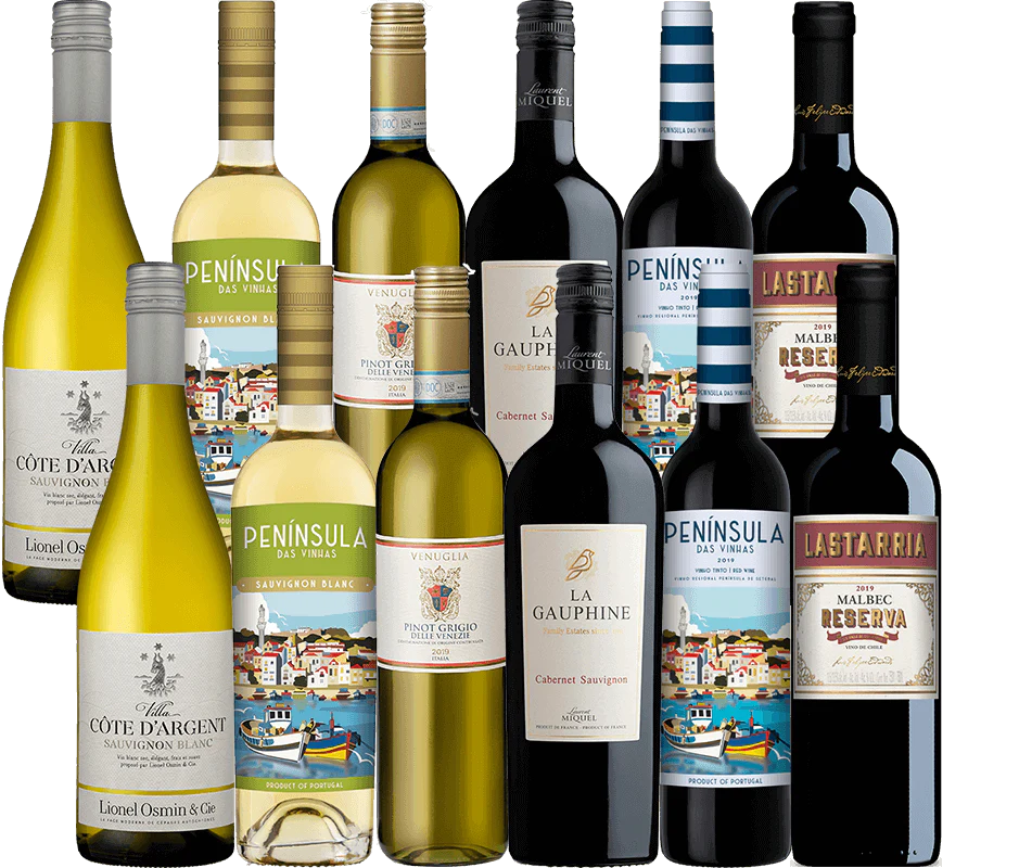 Top Cellars - 12 Bottle Mixed Case