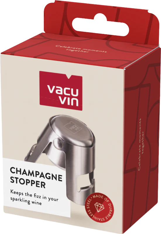 Vacu Vin Champagne Stopper Stainless Steel