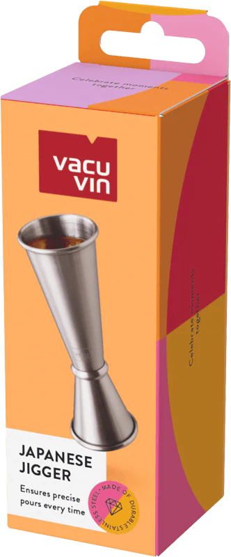 Vacu Vin Japanese Jigger 60/30ml Stainless Steel