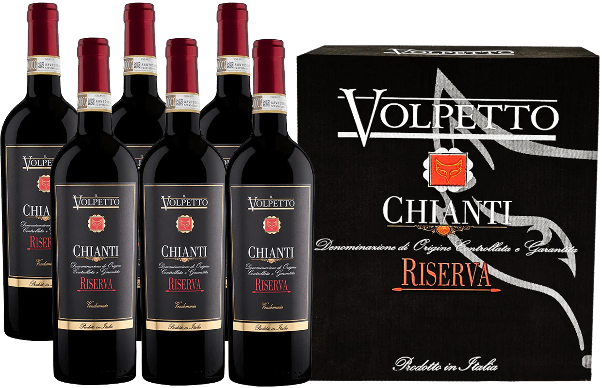 Volpetto Chianti Riserva 6 Bottle Case