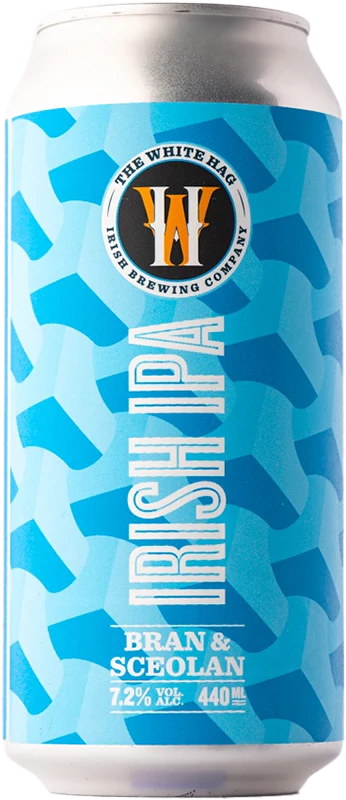 White Hag Bran & Sceolan Irish IPA 44cl can
