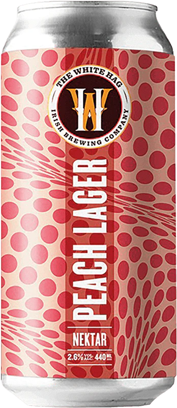 White Hag Nektar Peach Lager 44cl Can