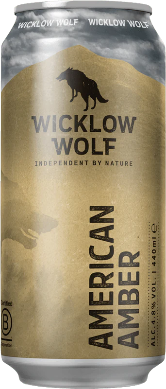 Wicklow Wolf America Amber Ale 44cl Can