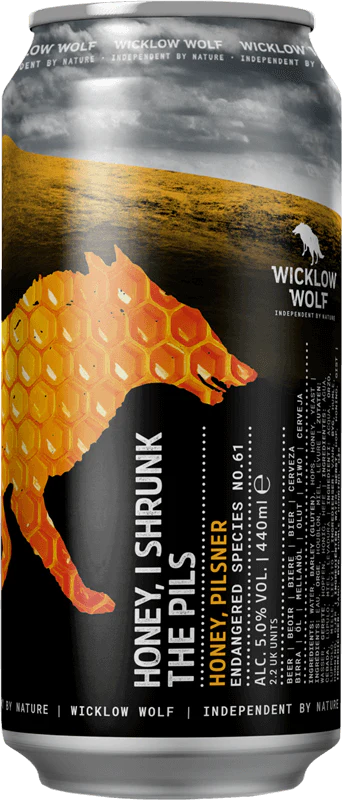 Wicklow Wolf Honey I Shrunk the Pils 44cl Can