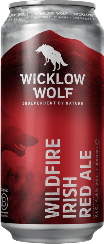 Wicklow Wolf Wildfire Hoppy Red Ale 44cl Can