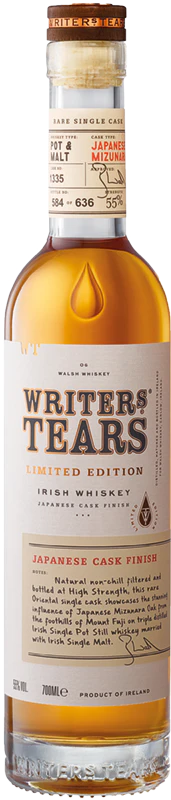 Writers' Tears Mizunara Cask 70cl