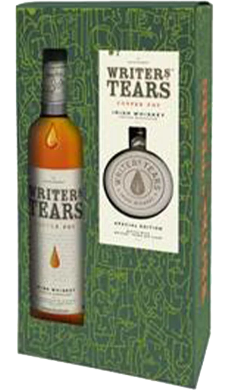 Writers' Tears Copper Pot 70cl Hip Flask Gift Set